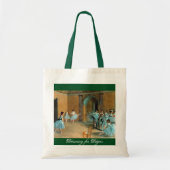 Een inspirerende dansende voor Degas budget canvas Tote Bag (Voorkant)
