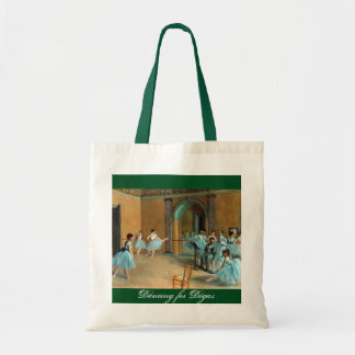 Een inspirerende dansende voor Degas budget canvas Tote Bag