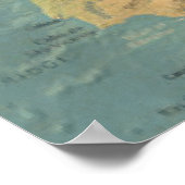 Een inspirerende reiscitaten poster (Hoek)