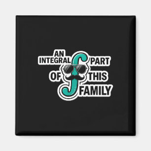Een integraal onderdeel van deze familie wiskunde magneet