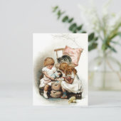 Een interessant spel briefkaart (Staand voorkant)