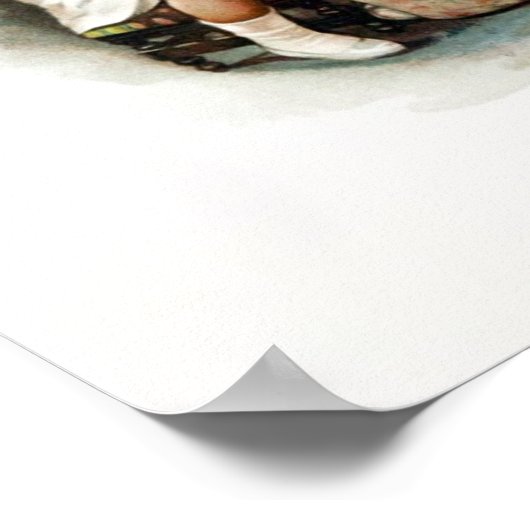 Een interessant spel poster (Hoek)