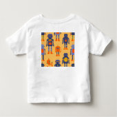 Een interessante robot kinder shirts (Achterkant)