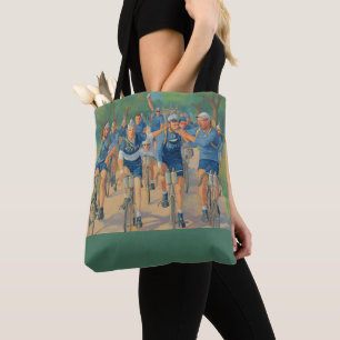 EEN INTIEM PORTRET VAN DE TOUR DE FRANCE JAREN 192 TOTE BAG