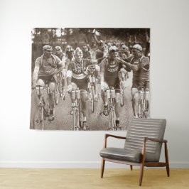 EEN INTIEM PORTRET VAN DE TOUR DE FRANCE JAREN 20  WANDKLEED