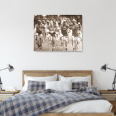 EEN INTIEME PORTRAIT VAN DE TOUR VAN FRANKRIJK VAN CANVAS AFDRUK (Insitu (Slaapkamer))