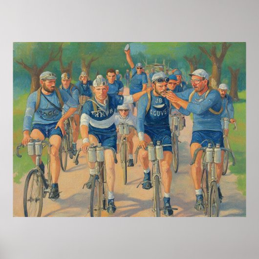 EEN INTIEME PORTRAIT VAN DE TOUR VAN FRANKRIJK VAN POSTER (Voorkant)