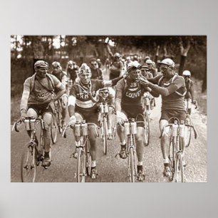 EEN INTIEME PORTRAIT VAN DE TOUR VAN FRANKRIJK VAN POSTER