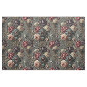 Een intimiderende bloei - Gothic Statement Tegel Stof (Fat Quarter)