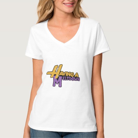 Een inzinking hebben t-shirt (Voorkant)