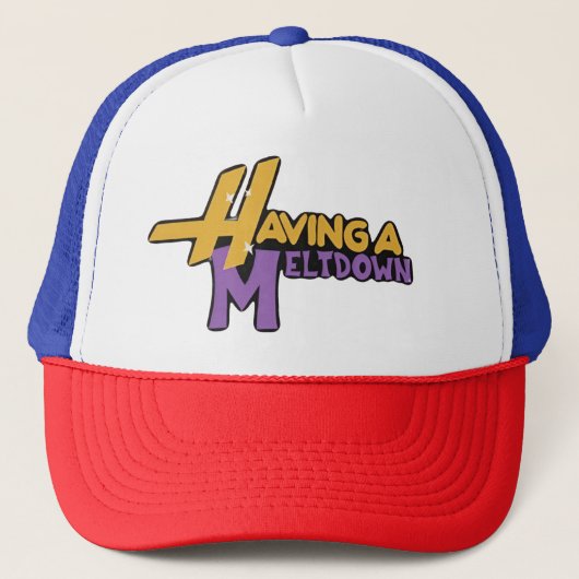 Een inzinking hebben trucker pet (Voorkant)