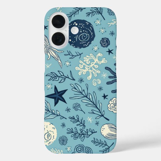 Een iPhone hoesje dat aanvoelt als de oceaan (Achterkant)