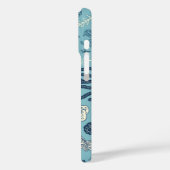 Een iPhone hoesje dat aanvoelt als de oceaan (Achterkant / Links)