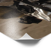 Een Iraakse brandweerman Foto Afdruk (Hoek)