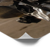 Een Iraakse brandweerman Poster (Hoek)