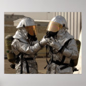 Een Iraakse brandweerman Poster (Voorkant)