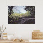 EEN IRISH BLESSING LANDSCAPE-POSTER POSTER (Keuken)