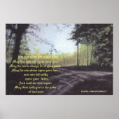 EEN IRISH BLESSING LANDSCAPE-POSTER POSTER (Voorkant)