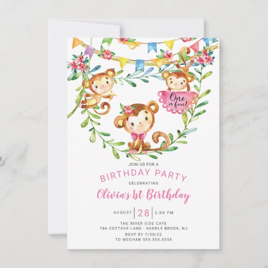 Een is een eerste uitnodiging voor een halve dag. (Voorkant)