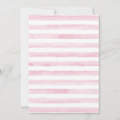 Een is een eerste uitnodiging voor een halve dag. (Achterkant)