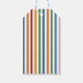 Eén is leuk hoed verjaardagsfeest cadeaubijslags cadeaulabel (Achterkant)
