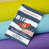 Een is Melon 1e Verjaardag Schattige Watermeloen G Kaart