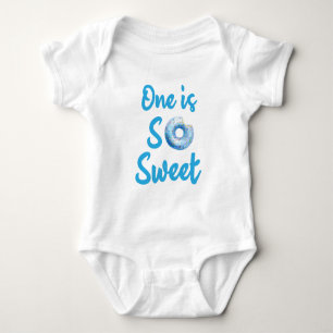 Eén is zo lief, 1e verjaardag één Verjaardag baby  Romper