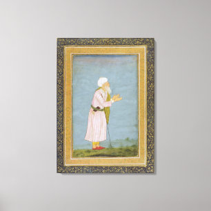 Een islamitische religieuze figuur uit de Small Cl Canvas Afdruk