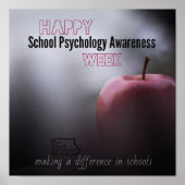 Een ISPA School Psychology Week Poster deur (Voorkant)