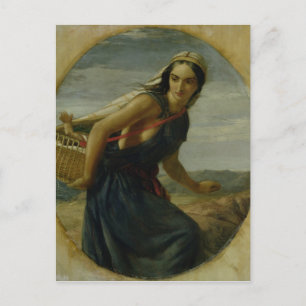 Een Israëlische moeder, 1857/1860 Briefkaart