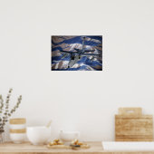 Een Italiaans AMX maakt verbinding Poster (Keuken)