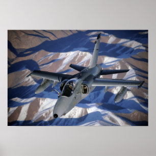 Een Italiaans AMX maakt verbinding Poster