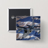 Een Italiaans AMX maakt verbinding Vierkante Button 5,1 Cm (Voorkant /achterkant)