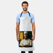 Een Italiaans Chef Schort - AI Generated (Gedragen)
