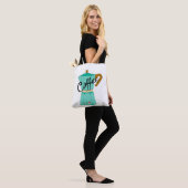 Een Italiaanse koffie moka Tote Bag (Op model)