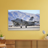 Een Italiaanse luchtmacht AMX-strijder Canvas Afdruk (Insitu (Woonkamer))