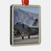 Een Italiaanse luchtmacht AMX-strijder Metalen Ornament (Rechts)