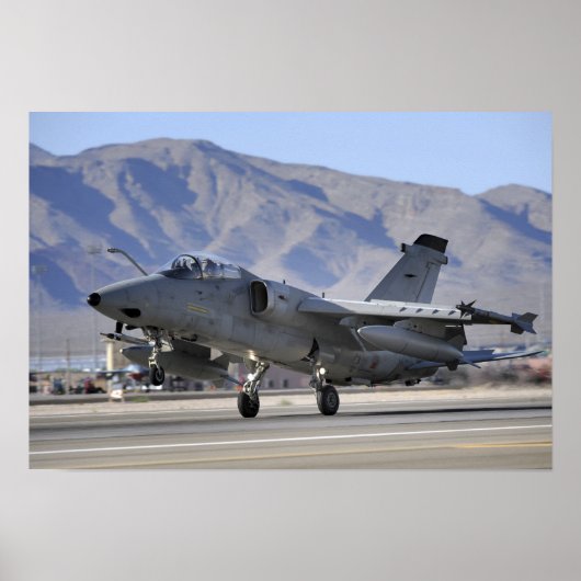 Een Italiaanse luchtmacht AMX-strijder Poster (Voorkant)