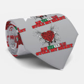 Een Italiaanse Stole mijn hart Stropdas (Opgerold)