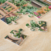 Een Italiaanse Straat Scène Ephemera Ontwerp Serie Legpuzzel (Zijkant)
