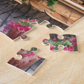Een Italiaanse Straatscène Ephemera Ontwerp Serie Legpuzzel (Zijkant)