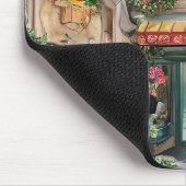 Een Italiaanse Street Scene Ephemera Design Series Muismat (Hoek)