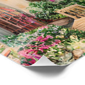 Een Italiaanse Street Scene Ephemera Design Series Perfect Poster (Hoek)