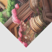 Een Italiaanse Street Scene Ephemera Design Series Tissuepapier (Detail)