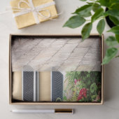 Een Italiaanse Street Scene Ephemera Design Series Tissuepapier (Geschenk)