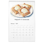 Een jaar bakinspiratie Kalender (Feb 2027)