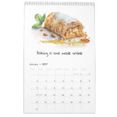 Een jaar bakinspiratie Kalender (Jan 2027)