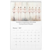Een jaar ballet inspiratie kalender (Feb 2027)