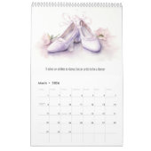 Een jaar ballet inspiratie kalender (Mar 2026)