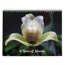Een jaar bloemen kalender